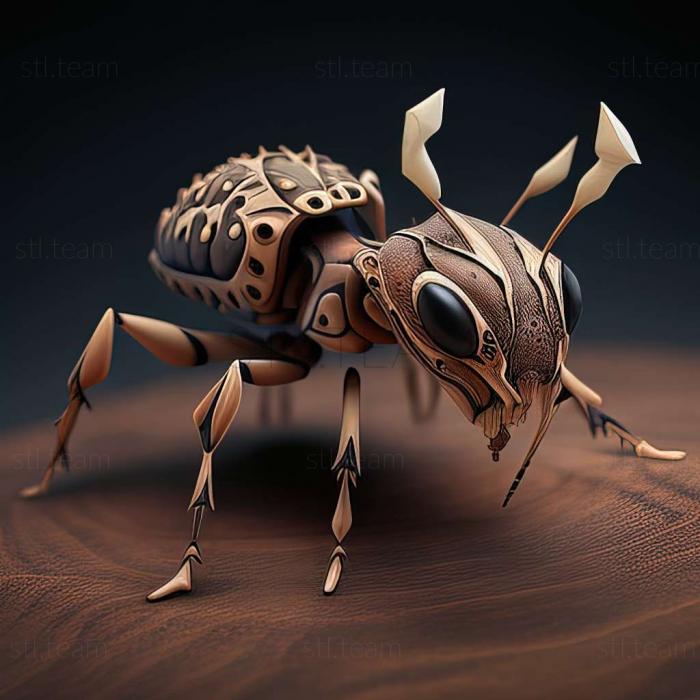 3D модель Crematogaster yamanei (STL)